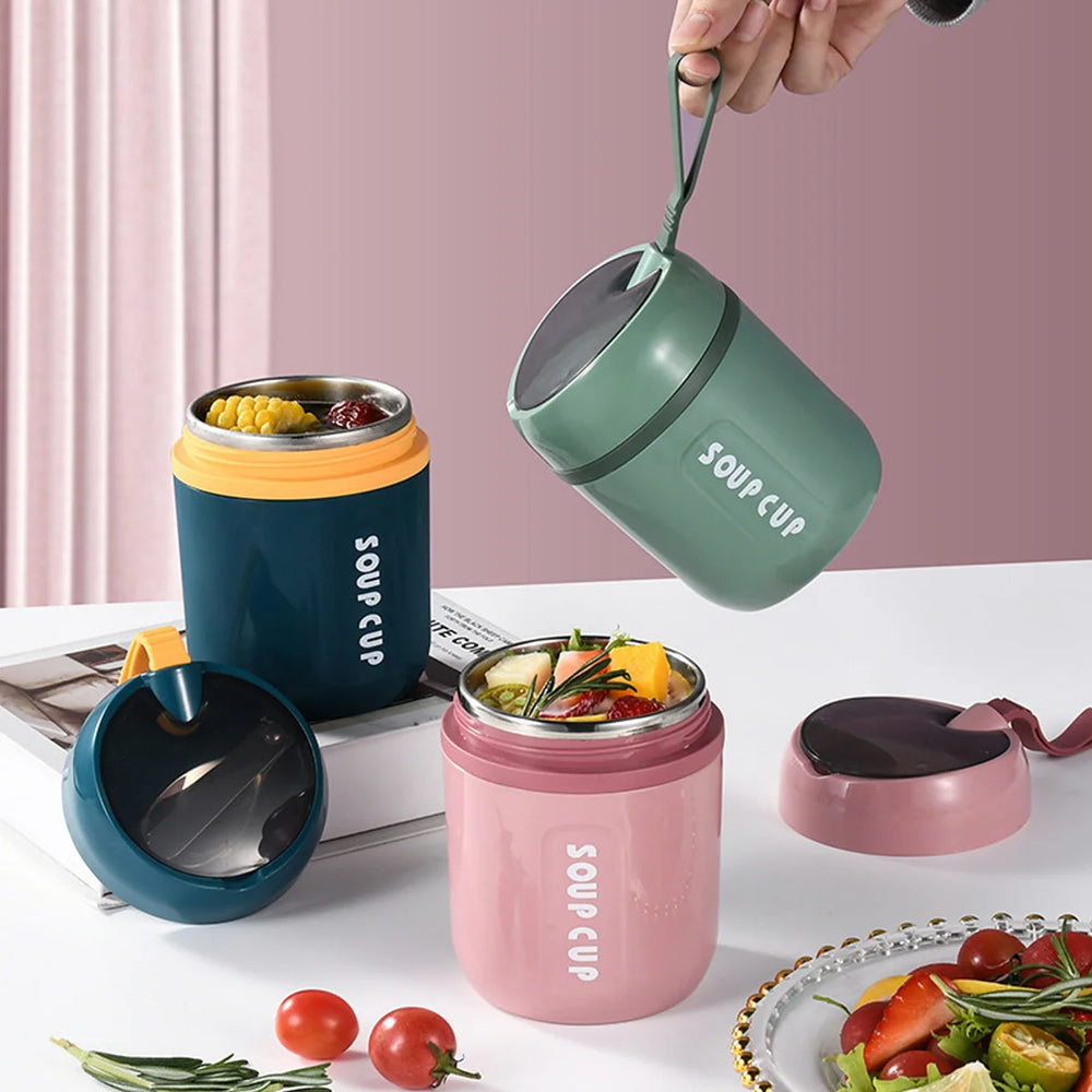 Thermos Alimentaire Isotherme Inox Anti-Fuite