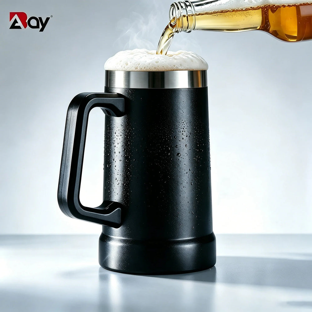 Mug Café Isotherme Lave-vaisselle Inox Double Paroi
