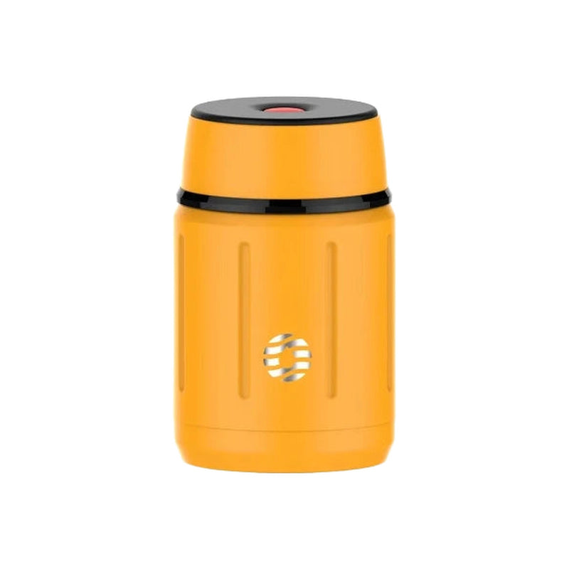 Boîte à Repas Isotherme 750ml Inox avec Couverts Pliables - fond blanc
