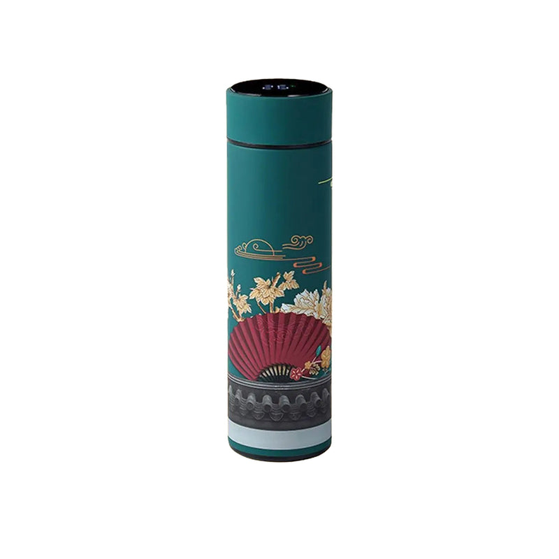Mini Thermos Isotherme Écran LED Température - fond blanc