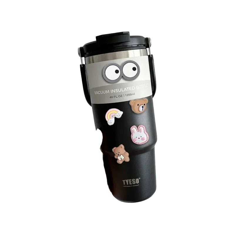 Thermos Café Voiture Sous Vide de Voyage - fond blanc