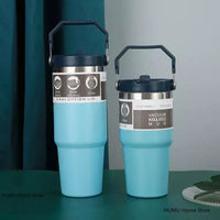 Cup Isotherme avec Paille Inox Sport