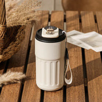 Mug Isotherme Voyage Inox Affichage LED