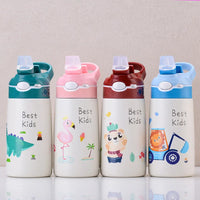 Thermos pour Bebe Inox avec Paille