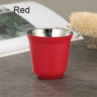 Tasse Café Isotherme Fond Plat