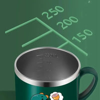 Mug Isotherme Étanche Inox avec Paille