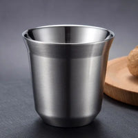 Gourde Isotherme en Verre Inox avec Poignée
