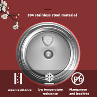Tasse Thermos Café Inox avec Paille