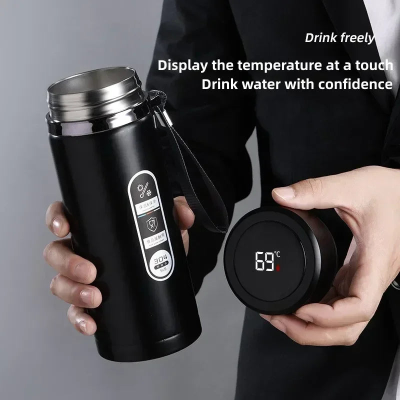 Bouteille Thermos avec Écran LED de Température