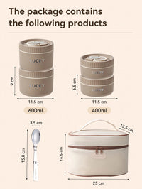 Lunch Box Isotherme Chaud Inox