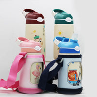 Thermos pour Bebe Inox avec Paille