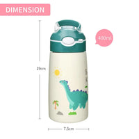 Thermo pour Bebe Inox avec Paille