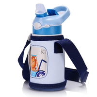Thermos pour Bebe Inox avec Paille