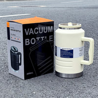 Gourde Isotherme 1.5L Inox Grande Capacité