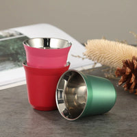 Tasse Café Isotherme Fond Plat