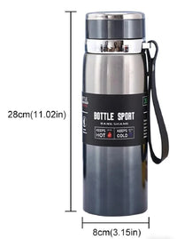 Gourde 1L Isotherme Inox Sous Vide