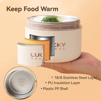 Lunch Box Isotherme Chaud Inox
