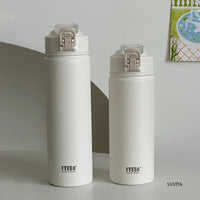 Mug Voyage Isotherme Inox avec Paille