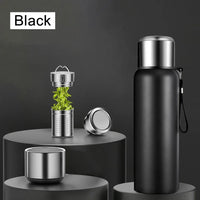 Bouteille Isotherme 2L Inox Grande Capacité