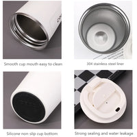 Mug à Thé Isotherme Inox Anti-Fuite