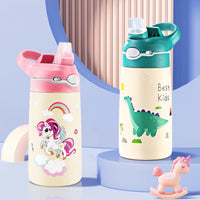 Mug Paille Isotherme Inox Anti-Fuite