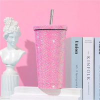 Bouteille Isotherme Café Inox avec Paille
