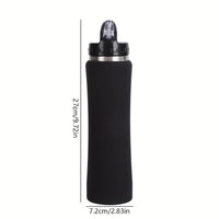 Gourde Isotherme Personnalisée Inox avec Paille