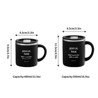 Mug Café Isotherme 400ml Inox avec Poignée