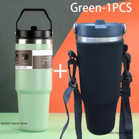 Cup Isotherme avec Paille Inox Sport