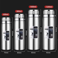 Cafetière Filtre Thermos Inox de Voyage