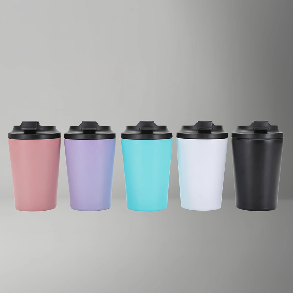 Mug Thermos Café 350ml Inox 304 Anti-Fuite Antidérapant Voiture