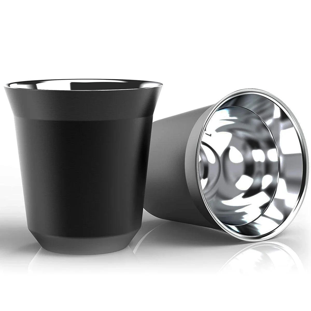 Tasse à Café Capsule Isotherme Inox Double Paroi