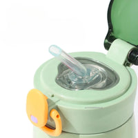 Gourde 1 Litre Isotherme Inox avec Paille