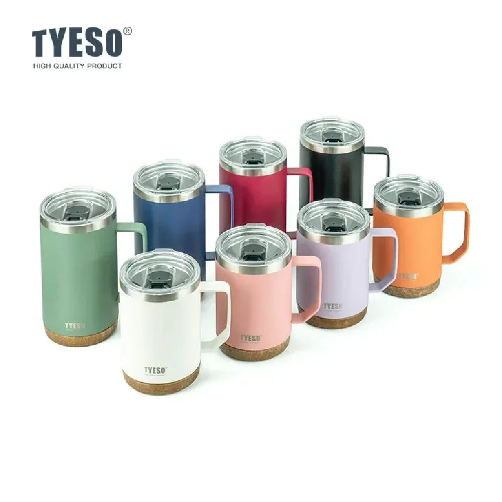 Mug Isotherme de Bureau Grande Capacité avec Couvercle