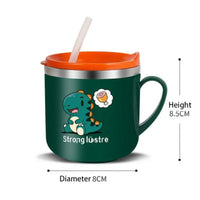 Mug Isotherme Étanche Inox avec Paille