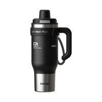 Gourde Paille Isotherme Inox Grande Capacité