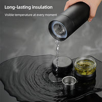 Mug Isotherme Thé Inox avec Poignée