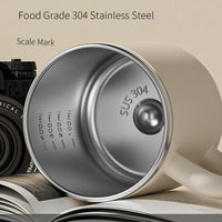 Mug Café Isotherme 400ml Inox avec Poignée