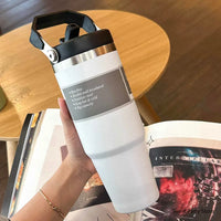 Cup Isotherme avec Paille Inox Sport