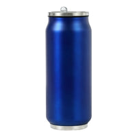 Mug Isotherme Personnalisé Inox avec Paille