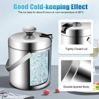 Conteneur Isotherme 120L Inox avec Filtre