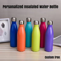 Gourde Isotherme Personnalisée Prénom Inox Personnalisable