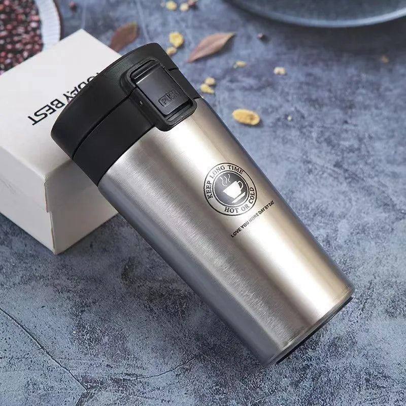 Thermos Mug Café Thé 380ml Inox Double Paroi Sous Vide