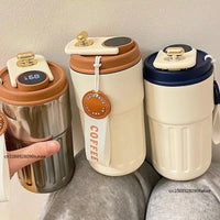 Tasse à Café Isotherme Inox Affichage LED