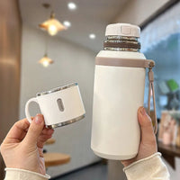 Mug Isotherme pour Thé Inox Anti-Fuite
