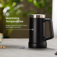 Mug Café Isotherme Lave-vaisselle Inox Double Paroi