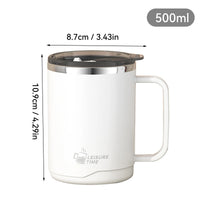Petit Thermos à Café Inox avec Poignée