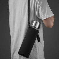 Bouteille Isotherme 2L Inox Grande Capacité
