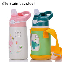 Thermos pour Bebe Inox avec Paille