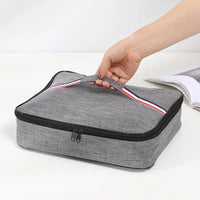 Sac Isotherme Voyage Tissu Oxford Aluminium